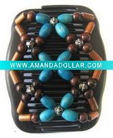 Wholesale Hair clip Hair accessory wood hair comb