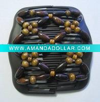 Wholesale Hair clip Hair accessory wood hair comb