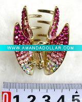 Wholesale fashion rhinestine hair claw