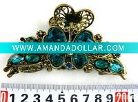 Wholesale fashion rhinestine hair claw