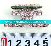 Wholesale fashion alloy hair claw with crystal