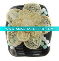 Wholesale Hair Comb with Big Flower