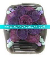 Wholesale fashion double hair comb