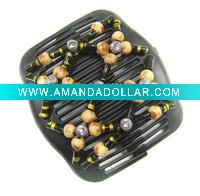 Plastic hair comb