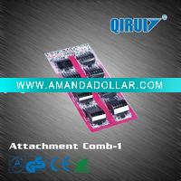 Hair clipper attachment comb