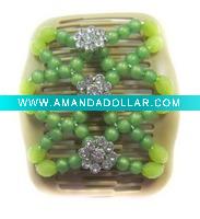 Wholesale Butterfly hair comb hair clip Double Hair Clip