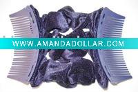 Fabric hair comb