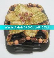 Fabric hair comb