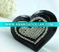 Wholesale diamond plastic Hair claws