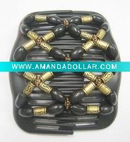 Wholesale Hair clip,Hair accessory,wood hair comb