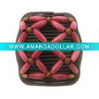 Wholesale Hair clip Hair accessory wood hair comb