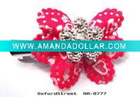 Wholesale 2011 fashion fabric hairclip