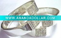 Wholesale 5cm crystal Bracelet specail design fashion popular elastic hair band