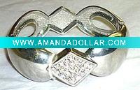 Wholesale 5cm crystal Bracelet specail design fashion popular elastic hair band