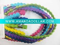 Wholesale 5mm*19cm printing flower fasion Mini lady hair elastic