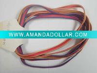 Wholesale 5mm*19cm printing flower fasion Mini lady hair elastic