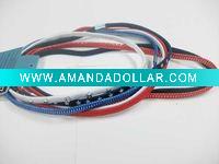 Wholesale 5mm*19cm printing flower fasion Mini lady hair elastic