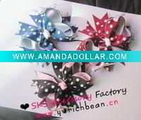 princess ribbon hair bows