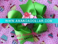 Wholesale Hair ribbon bows with clips