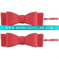 Hair clip with bow