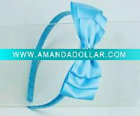 satin ribbon bow for hairband