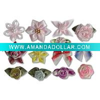 Wholesale girls hair bow,ribbon flower.