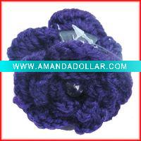 Hair claw with flower