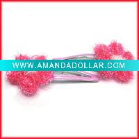 Bright hair flower clip