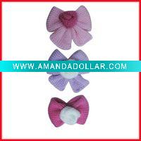 Hair bow with clip