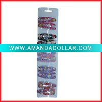 Bright pvc hair clip