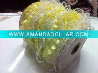 yellow flower lace