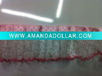 red dress lace