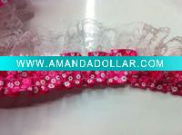 red dress lace