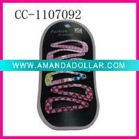 Wholesale pink hair clip hair accessories clip
