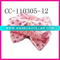 kids flower hair clip with bows
