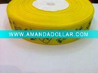 2011 yellow lace ribbon