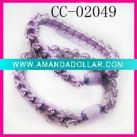 Wholesale 2011 twisted hair elastic band ,elastic ponytail band