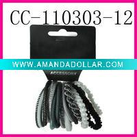 common elastic band & hot selling elastic hair ties