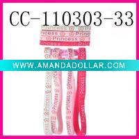 light color printed elastic headband&teenagers headband