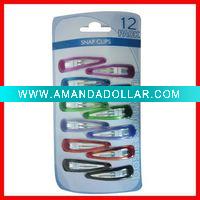 Colorful epoxy hair clip
