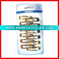 Leopard epoxy hair clip