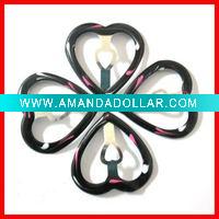 Wholesale Big size epoxy hair clip with heart