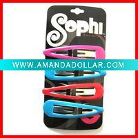 Big size colorful epoxy hair clip