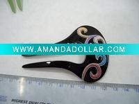 Fashion style Cellulose Acetate Hair fork