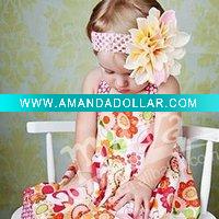 Flower Crochet Headband