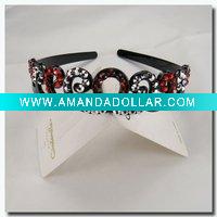 Wholesale 2011 fashion lady's plastic elastic hair bands
