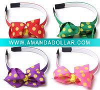 Wholesale 2011 newest baby hair band with bowknot