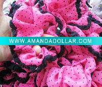 New flower style hair elastic