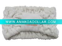 embroidered cotton elastic head band