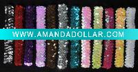 Wholesale 1'' sequin headbands baby headbands for girl stretch sequin headband